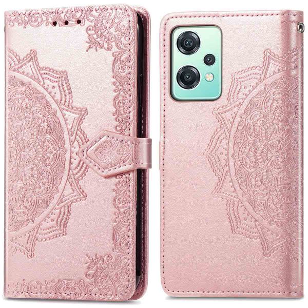 imoshion Mandala Bookcase OnePlus Nord CE 2 Lite 5G - Rosé Goud