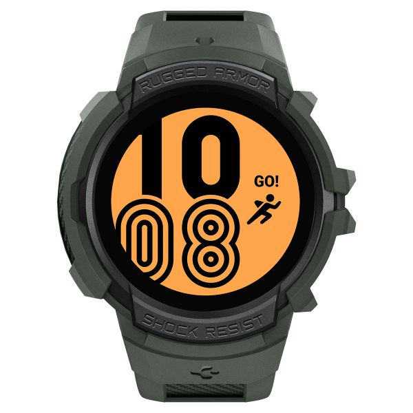 Spigen Rugged Armor™ Pro Case Samsung Galaxy Watch 4 / 5 - 44 mm - Military Green