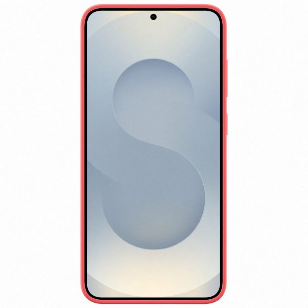 Samsung Originele Silicone Backcover Samsung Galaxy S25 Plus - Rood