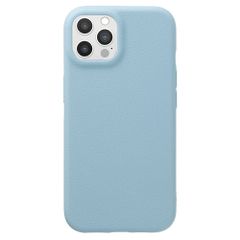 imoshion Texture Backcover iPhone 12 / 12 Pro - Lichtblauw