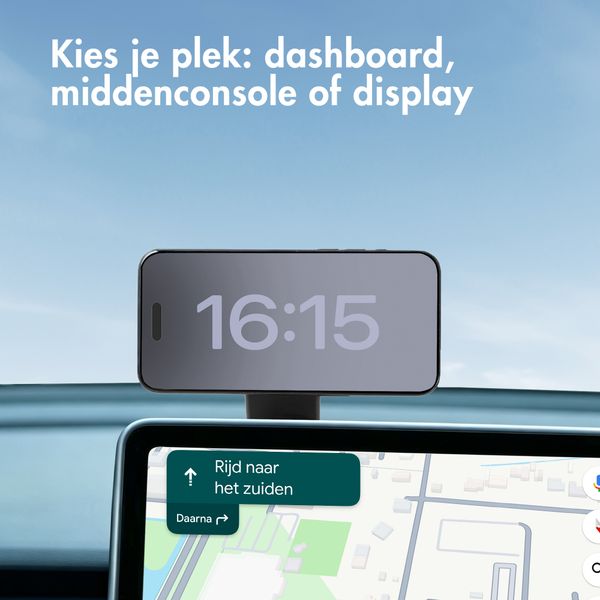 imoshion Flexibele Telefoonhouder Auto - Magnetisch - Dashboard/Display - Zwart
