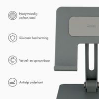 Accezz Opvouwbare Tabletstandaard Bureau - Houder voor tablet / 13 inch laptop - Grijs