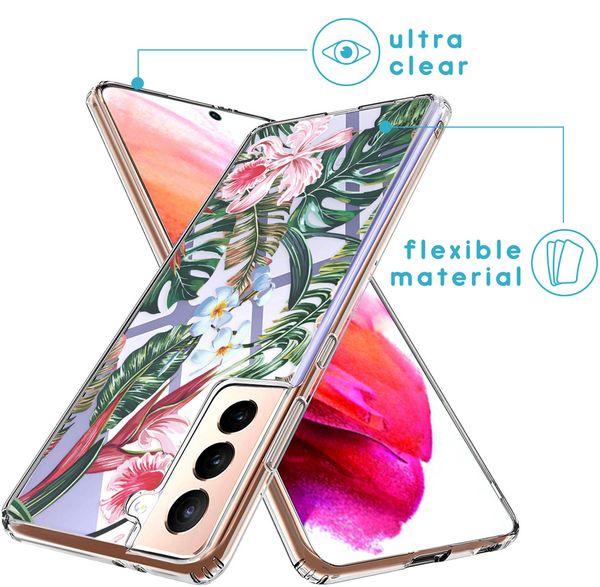 imoshion Design hoesje Samsung Galaxy S21 FE - Tropical Jungle