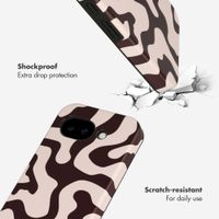 Selencia Vivid Back Cover with MagSafe Google Pixel 10a - Art Wave Black