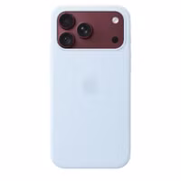 Apple Siliconenhoesje met MagSafe Apple iPhone 18 Pro Max - Crisp Blue