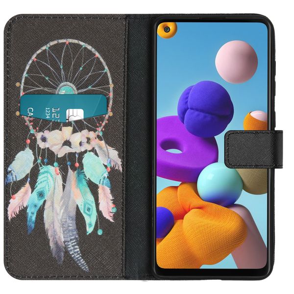 imoshion Design Softcase Bookcase Samsung Galaxy A21s - Dreamcatcher