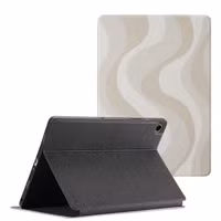 Selencia Vivid tablethoes Samsung Galaxy Tab A9 Plus - Desert Waves Beige