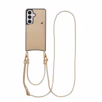 Selencia Nova Telefoonhoes met Koord en Pashouder Samsung Galaxy S26 - Beige