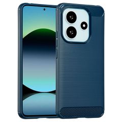 imoshion Brushed Backcover Xiaomi Redmi Note 14 (4G) - Donkerblauw