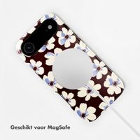 Selencia Vivid Backcover met MagSafe Apple iPhone Air - Choco Flower Pop