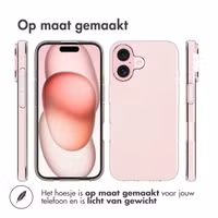 Accezz Clear Backcover Apple iPhone 17 - Transparant