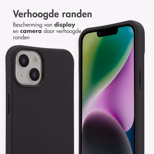 imoshion Color Backcover met afneembaar koord MagSafe Apple iPhone 14 - Black Coffee