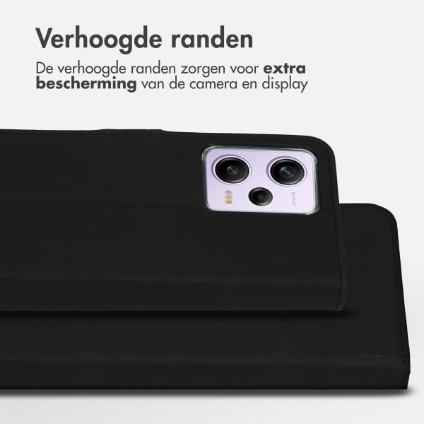 Accezz Wallet Softcase Bookcase Xiaomi Redmi Note 12 Pro / Xiaomi Poco X5 - Zwart