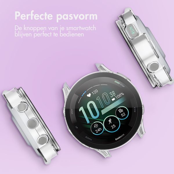 imoshion Full Cover Hardcase Garmin Forerunner 265S - Transparant