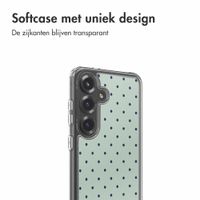 imoshion Design hoesje Samsung Galaxy A18 (4G) / A17 (4G/5G) - Polka Dot Mintgroen