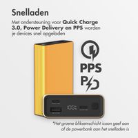 imoshion Ultra Series Aluminium | Powerbank 20.000 mAh - Snelladen tot 33 watt - Gold