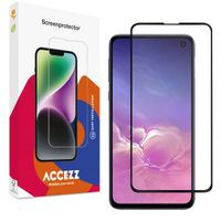 Accezz Gehard Glas Full Cover Screenprotector Samsung Galaxy S10