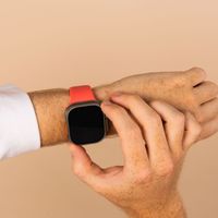 imoshion Silicone⁺ Strap Apple Watch | 44/45/46/49 mm - Size M/L - Coral