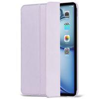 Decoded Textured Sillicon Slim Cover iPad Air 11 inch (2024) M2 / Air 5 (2022) / Air 4 (2020) - Lavendel