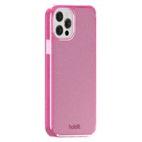 Holdit Glitter Case Apple iPhone 12 (Pro) - Roze