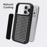 Callbuddy Hoesje met Strap Apple iPhone 17 Pro - Epic Black