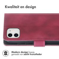 imoshion Bookcase met koord iPhone 11 - Rood