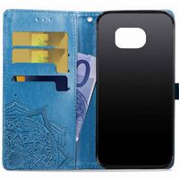 imoshion Mandala Bookcase Samsung Galaxy S7 - Turquoise