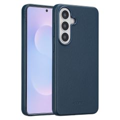 Accezz Leather Back Cover with MagSafe Samsung Galaxy S26 Plus - Nightfall Blue