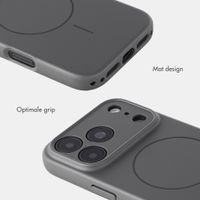 Accezz Grip Backcover met MagSafe Apple iPhone 18 Pro Max / 17 Pro Max - Grijs