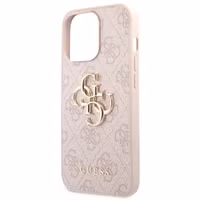 Guess 4G Metal Logo Backcover Apple iPhone 13 Pro Max - Roze