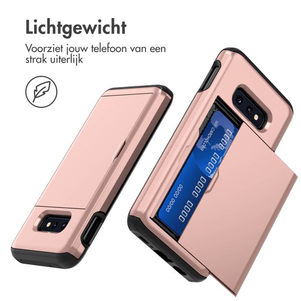 imoshion Backcover met pasjeshouder Samsung Galaxy S10e - Rosé Goud