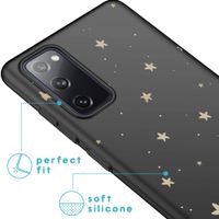 imoshion Design hoesje Samsung Galaxy S20 FE - Stars Gold