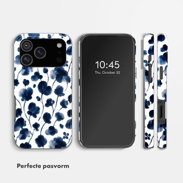 Selencia Vivid Backcover met MagSafe Apple iPhone 18 Pro / 17 Pro - Midnight Blossom