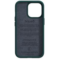 Njorð Collections Salmon Leather MagSafe Case iPhone 13 Pro - Dark Green