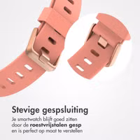 imoshion Siliconen bandje Fitbit Versa / Versa 2 / Versa Lite - Maat S - Grapefruit