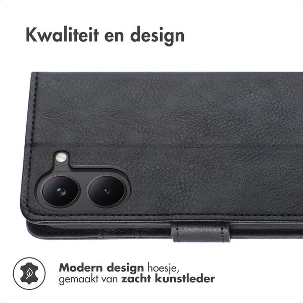 imoshion Luxe Bookcase Xiaomi Poco X8 Pro - Zwart