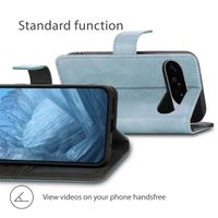 imoshion Luxury Bookcase Google Pixel 10 / 10 Pro - Light blue