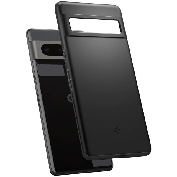 Spigen Thin Fit Backcover Google Pixel 7 - Zwart