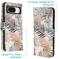 imoshion Design Softcase Bookcase Google Pixel 8 - Glamour Botanic