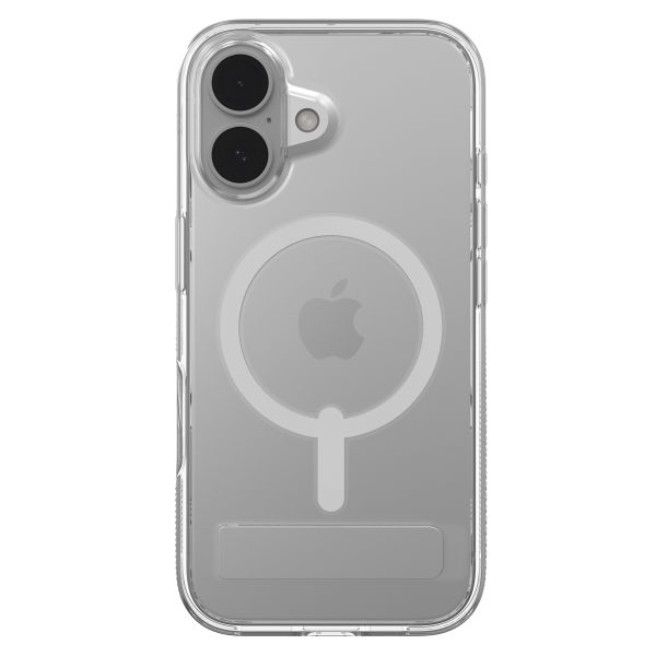 ZAGG Crystal Palace Snap KickStand Case met MagSafe iPhone 16 - Transparant