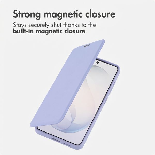imoshion Transparent Bookcase with MagSafe Samsung Galaxy S26 - Lilac