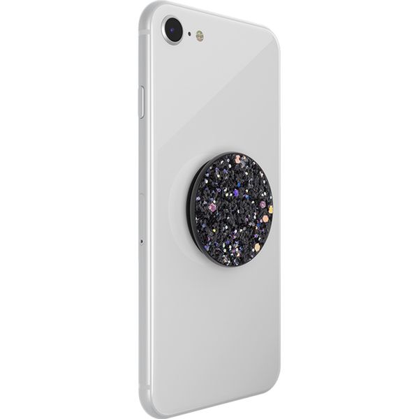 PopSockets PopGrip - Afneembaar - Sparkle Black