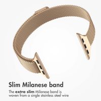 imoshion Slim Milanese Band Apple Watch | 38/40/41/42 mm - Rose Gold