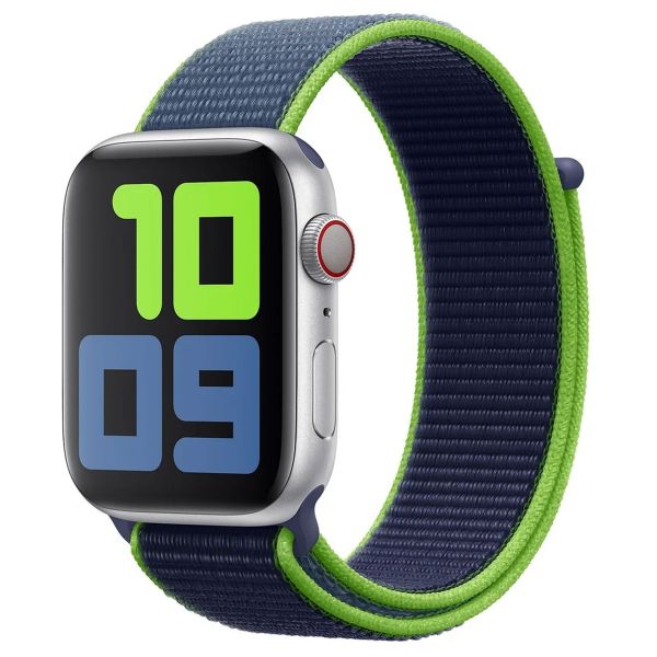 Apple Sport Loop Band Apple Watch Series 1-10 / SE / Ultra (2) - 42/44/45/46/49 mm - Neon Lime