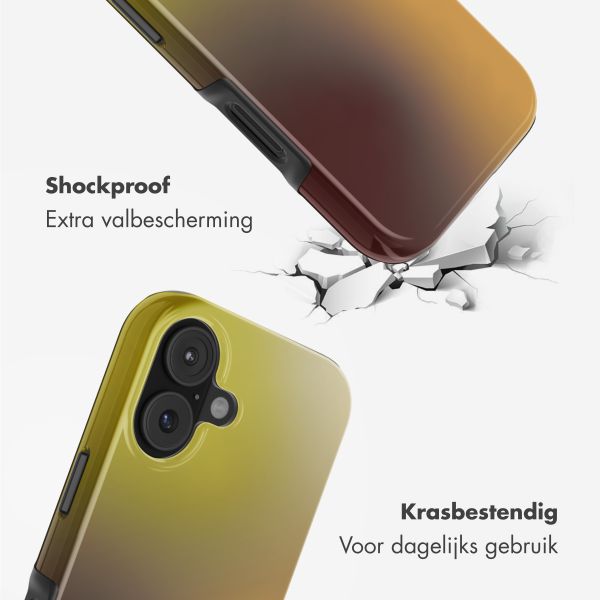 Selencia Vivid Backcover met MagSafe Apple iPhone 18 Pro Max / 17 Pro Max - Gradient Olive Dust