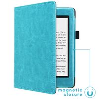 imoshion Vegan Leather Bookcase Amazon Kindle Paperwhite 4-Lichtblauw