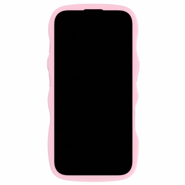 Holdit Wavy Case iPhone 16 Plus - Pink