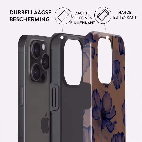 Burga Tough Backcover Apple iPhone 15 Pro Max - Velvet Night