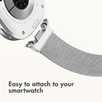 imoshion Milanese Magnetic Band Samsung Galaxy Watch Ultra 2 (2026) / Ultra (2024/2025) - Silver