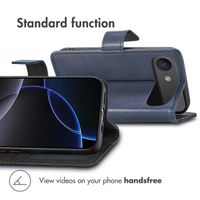 imoshion Luxury Bookcase Apple iPhone Air - Dark blue